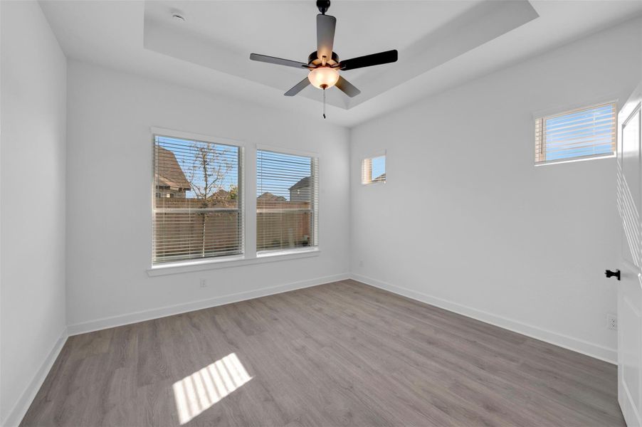 Spacious, unfurnished interior of a new home in Prairieland Village - Grove Collection, Cypress (Image 19).