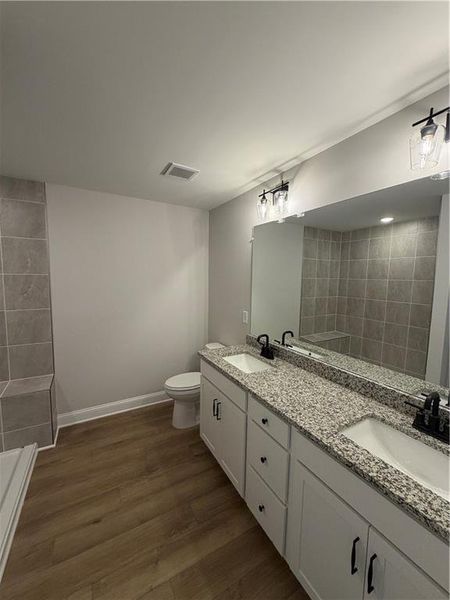 Furnished interior view inside a new home in , Dawsonville (Image 6).