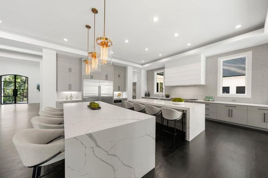 Furnished interior view inside a new home in , Sandy Springs (Image 44).