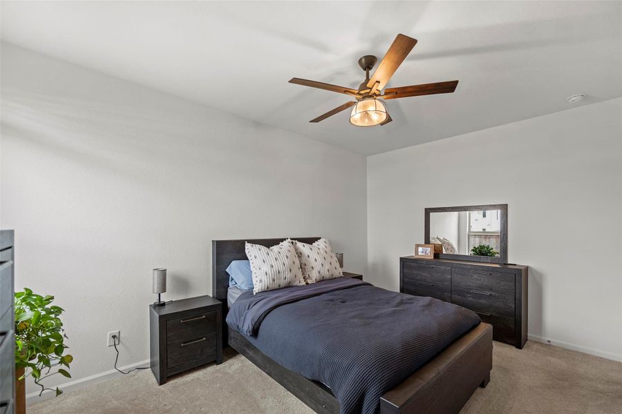 Furnished interior view inside a new home in The Trails, New Caney (Image 28). Furnished interior view inside a new home in The Trails, New Caney (Image 28).