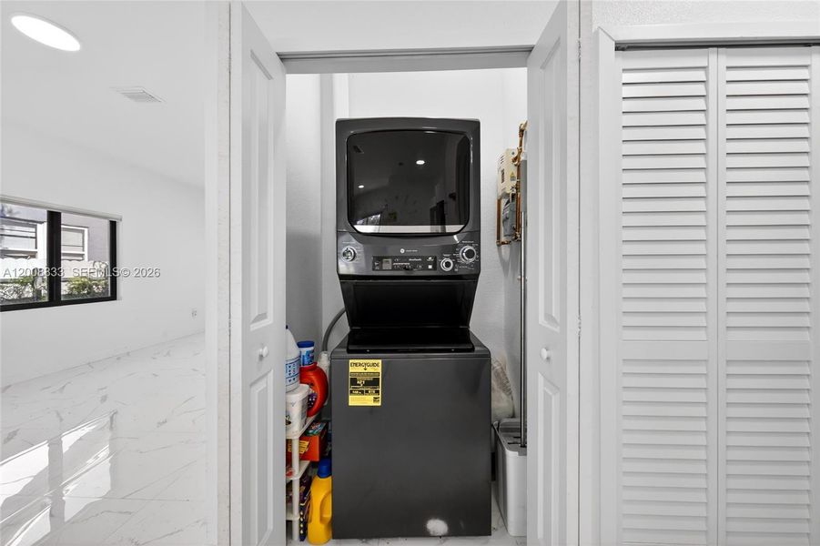 Furnished interior view inside a new home in , Miami (Image 28).