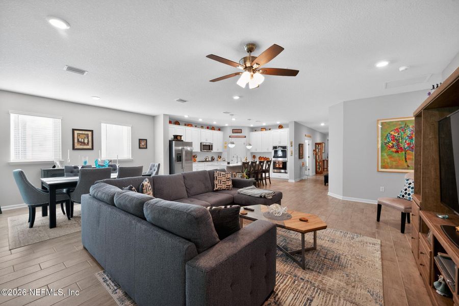 Furnished interior view inside a new home in , Yulee (Image 6).