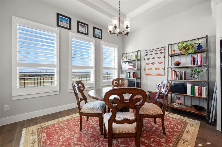 Furnished interior view inside a new home in , Fort Worth (Image 18). Furnished interior view inside a new home in , Fort Worth (Image 18).