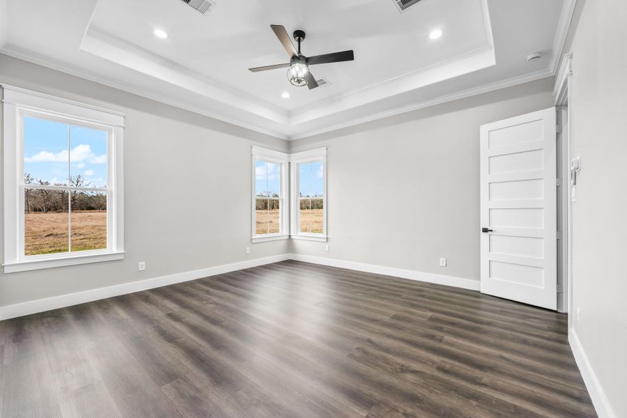 Spacious, unfurnished interior of a new home in , New Waverly (Image 34).