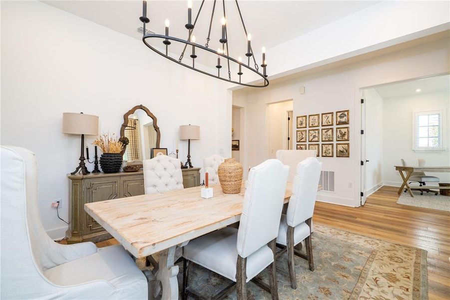 Furnished interior view inside a new home in Celebration - Island Village, Celebration (Image 11).