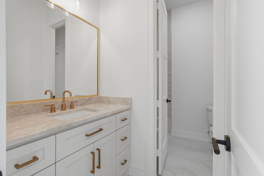 Furnished interior view inside a new home in , Willis (Image 32).