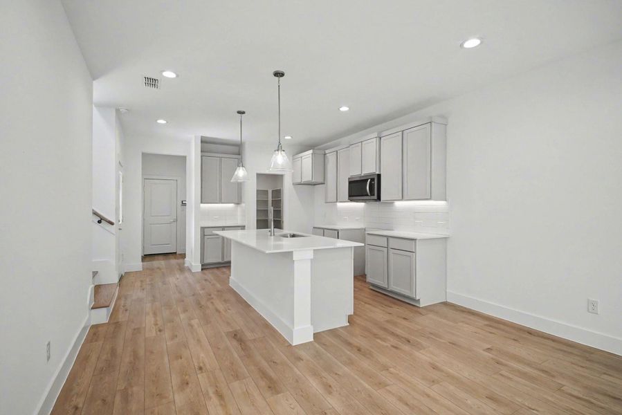 Furnished interior view inside a new home in , Houston (Image 5).