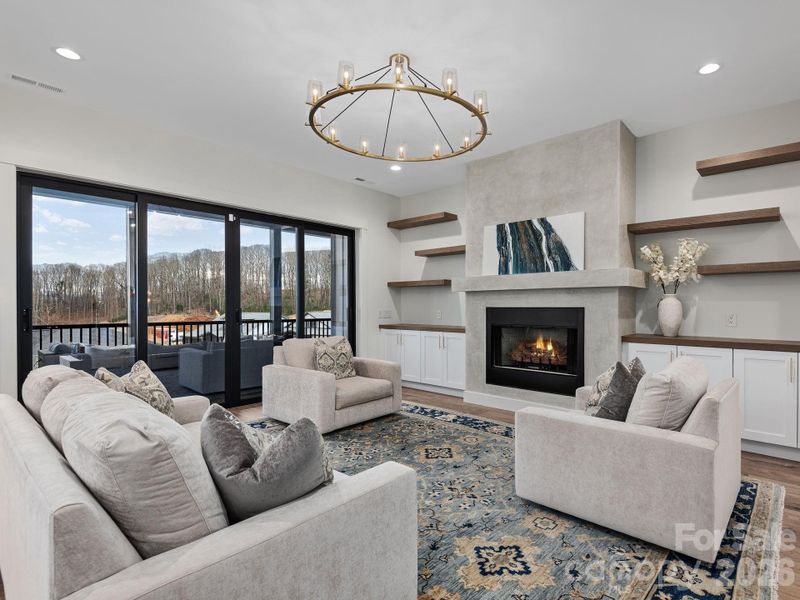 Furnished interior view inside a new home in , Arden (Image 7).