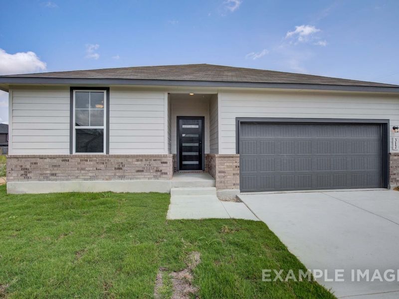 Representative exterior details of a home built from the The Asheville E by Davidson Homes LLC in Hannah Heights, Seguin (Image 3). Representative exterior details of a home built from the The Asheville E by Davidson Homes LLC in Hannah Heights, Seguin (Image 3).