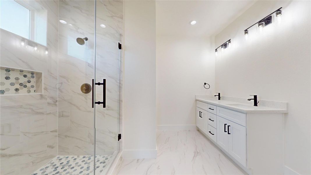 Furnished interior view inside a new home in , Houston (Image 6).