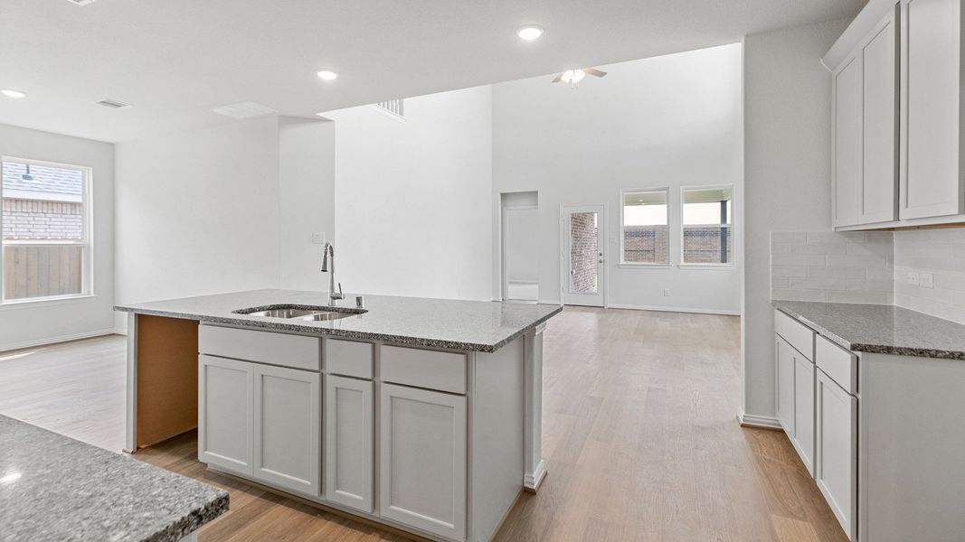 Representative furnished interior of a home built from the Wayfinder by Brightland Homes in Mostyn Springs, Magnolia (Image 9).