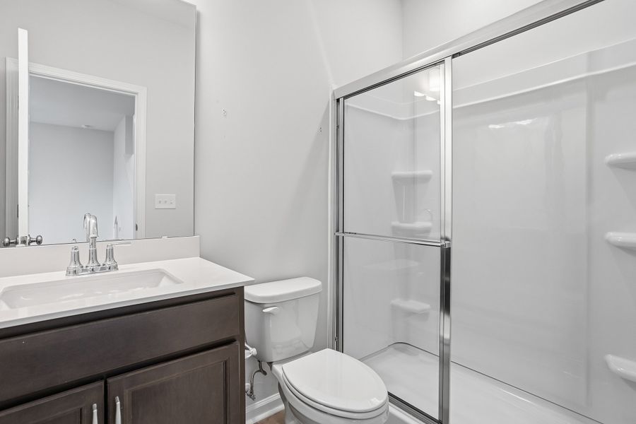 Furnished interior view inside a new home in Sweetbrier, Durham (Image 16).