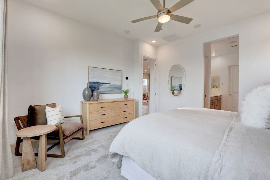 Representative furnished interior of a home built from the Ginger by Mattamy Homes in Soleo, San Tan Valley (Image 25).
