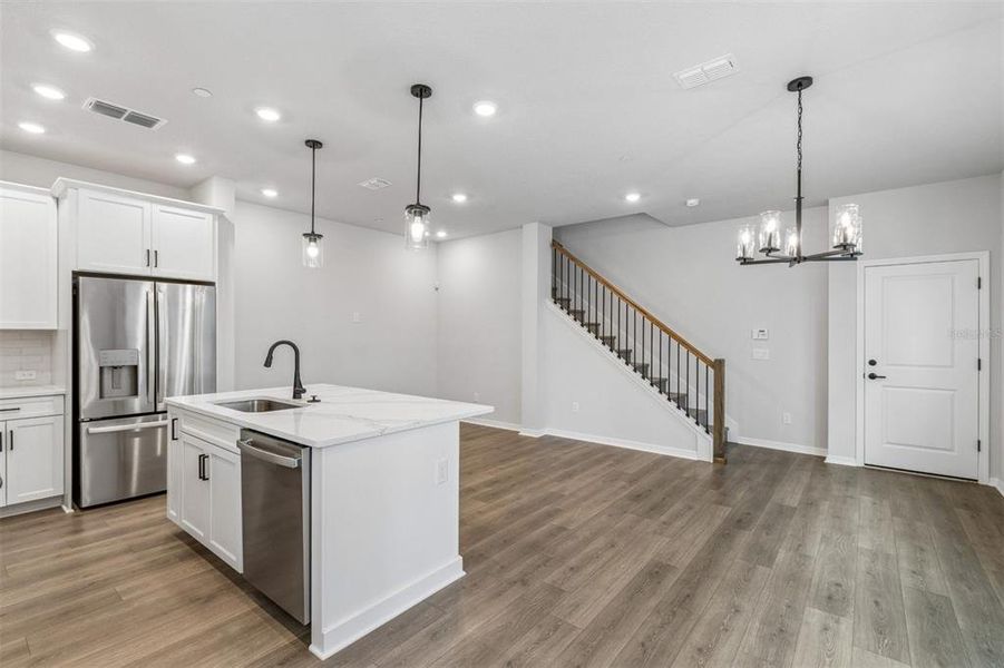Furnished interior view inside a new home in , Orlando (Image 13).