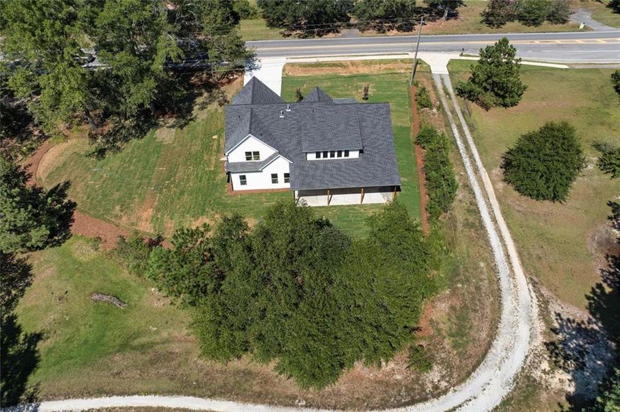 Front exterior of a new home in , Powder Springs, GA, highlighting curb appeal (Image 32).