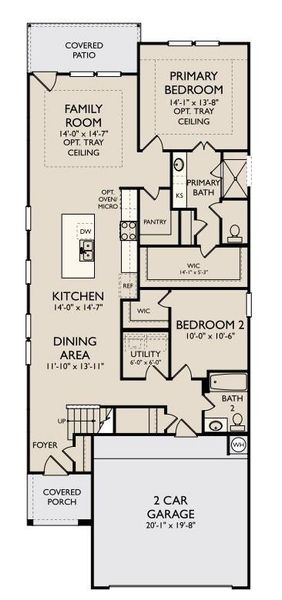 The Azalea floor plan The Azalea floor plan