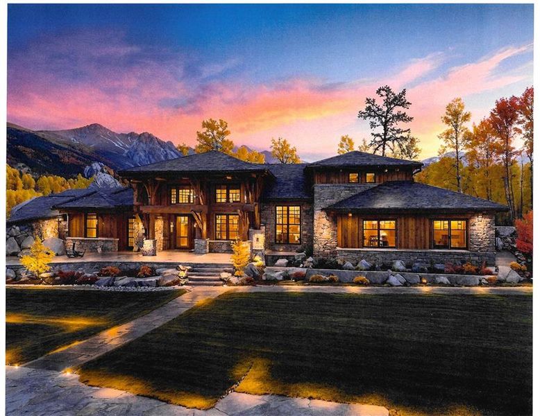 Front exterior of a new home in , Dahlonega, GA, highlighting curb appeal (Image 9).