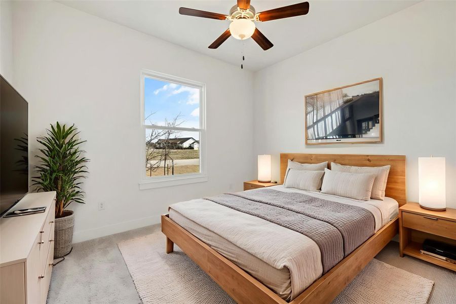 Furnished interior view inside a new home in , Georgetown (Image 24).