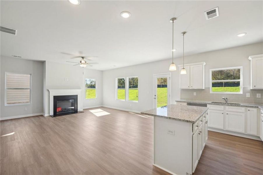 Spacious, unfurnished interior of a new home in Neely Farm, Covington (Image 27).