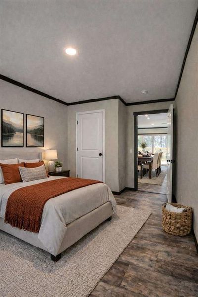 Furnished interior view inside a new home in , Eatonton (Image 16).