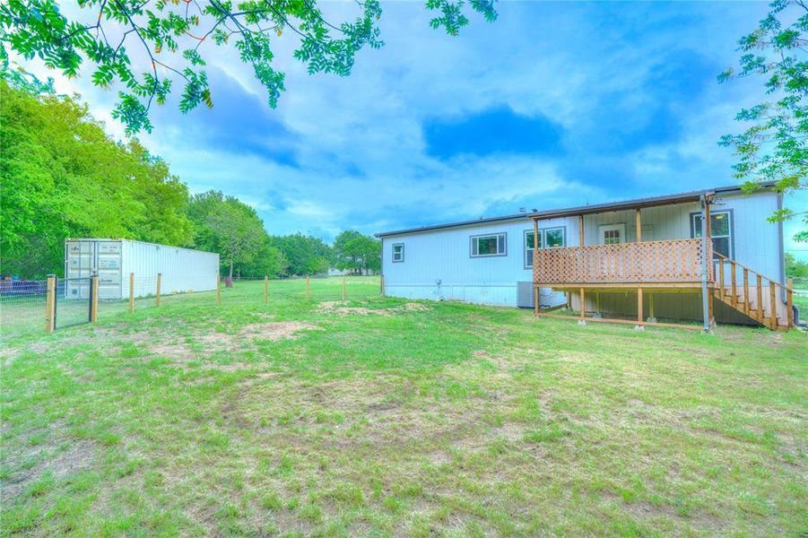 Exterior details and patio area of a home in , Springtown (Image 25).