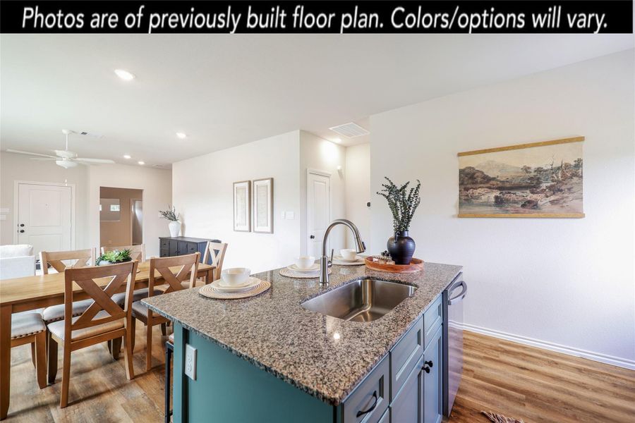 Furnished interior view inside a new home in The Enclave at Spring Branch, Montgomery (Image 6).