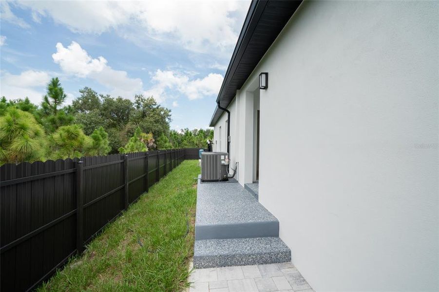 Exterior details and patio area of a home in , North Port (Image 3). Exterior details and patio area of a home in , North Port (Image 3).