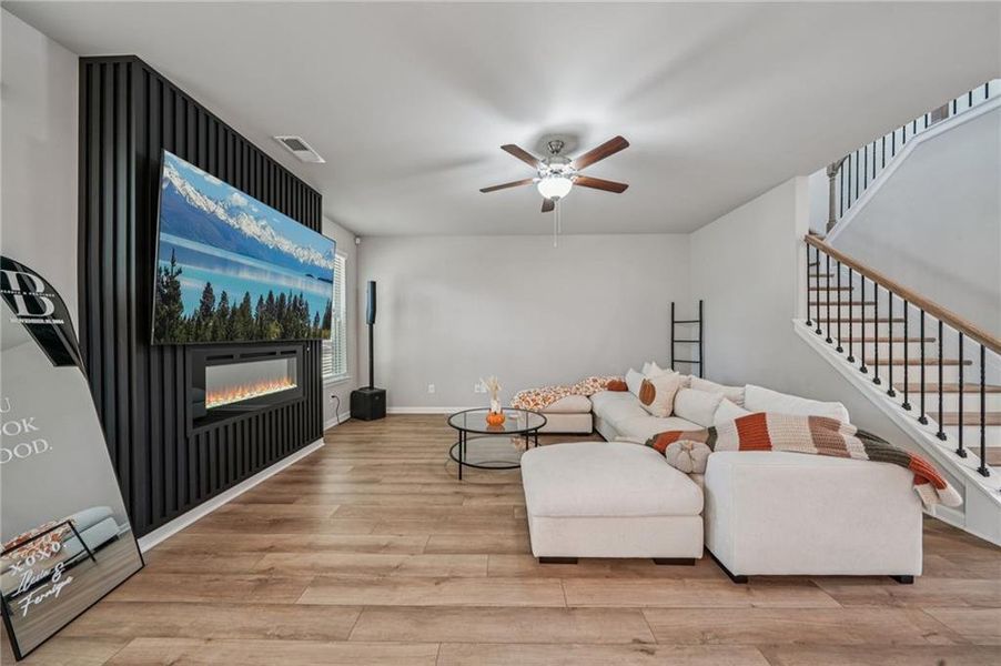 Furnished interior view inside a new home in North Hampton, Hampton (Image 16).