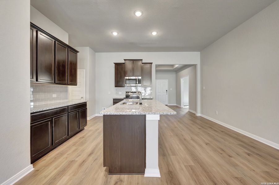 Furnished interior view inside a new home in Paloma Park, Converse (Image 17).