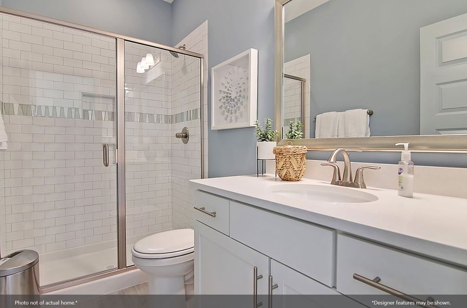 Furnished interior view inside a new home in Porter Ridge, Elgin (Image 16).