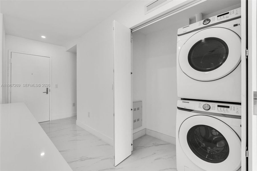 Furnished interior view inside a new home in , Miami (Image 15). Furnished interior view inside a new home in , Miami (Image 15).