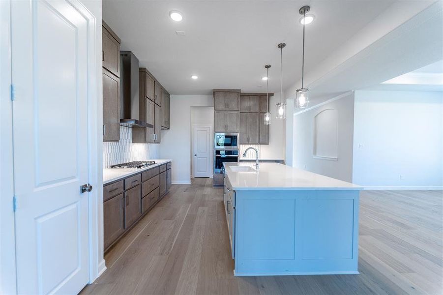 Furnished interior view inside a new home in Heath Golf & Yacht Club, Heath (Image 6).