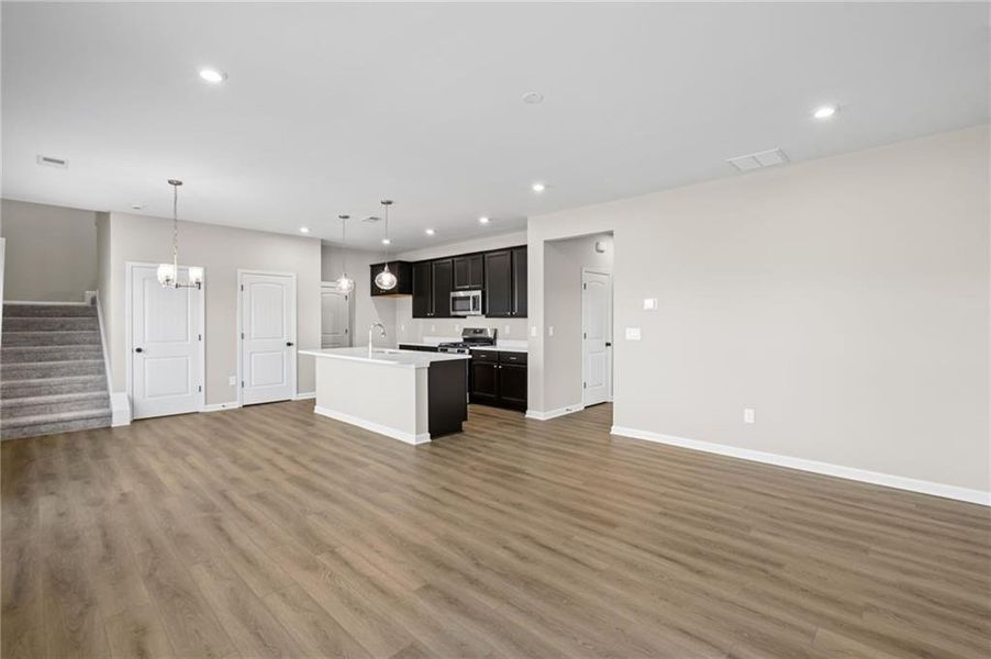 Spacious, unfurnished interior of a new home in Twin Lakes, Hoschton (Image 18). Spacious, unfurnished interior of a new home in Twin Lakes, Hoschton (Image 18).