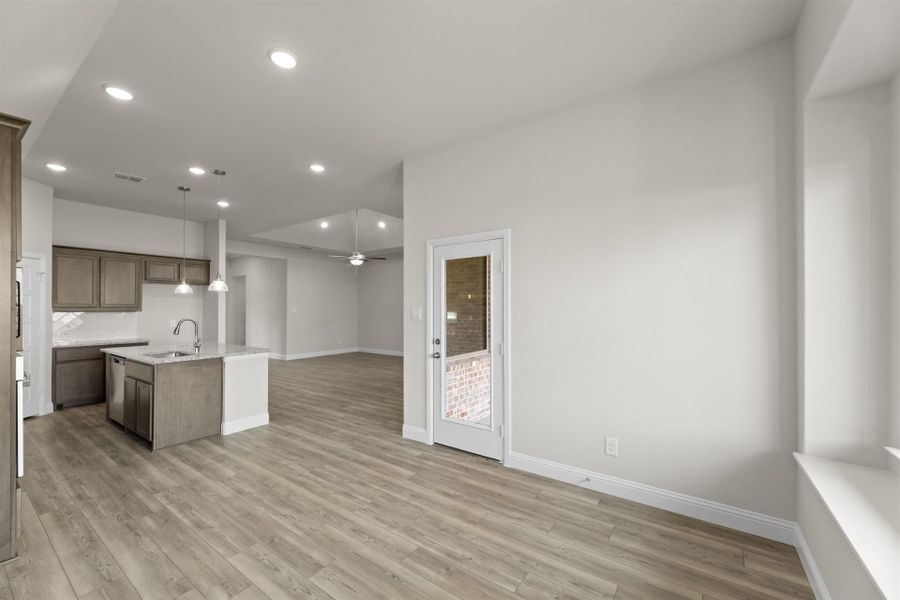 Spacious, unfurnished interior of a new home in Timberbrook, Justin (Image 15). Spacious, unfurnished interior of a new home in Timberbrook, Justin (Image 15).