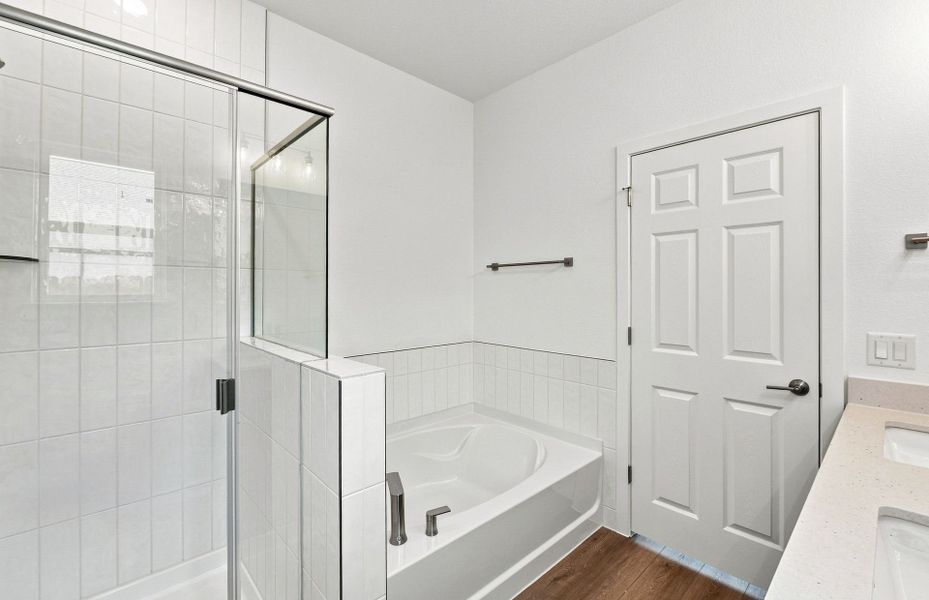 Furnished interior view inside a new home in Woodside, Georgetown (Image 7).