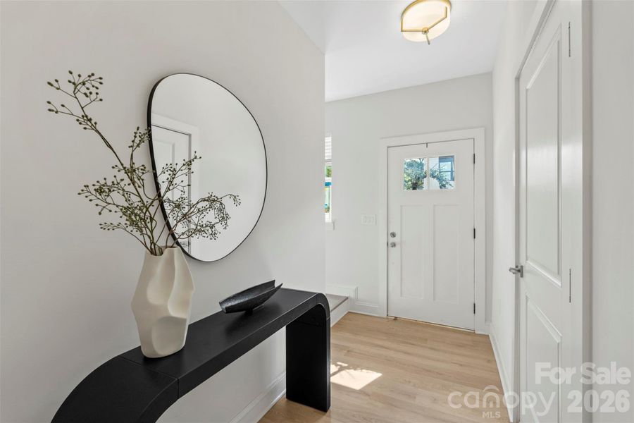 Furnished interior view inside a new home in , Charlotte (Image 5).