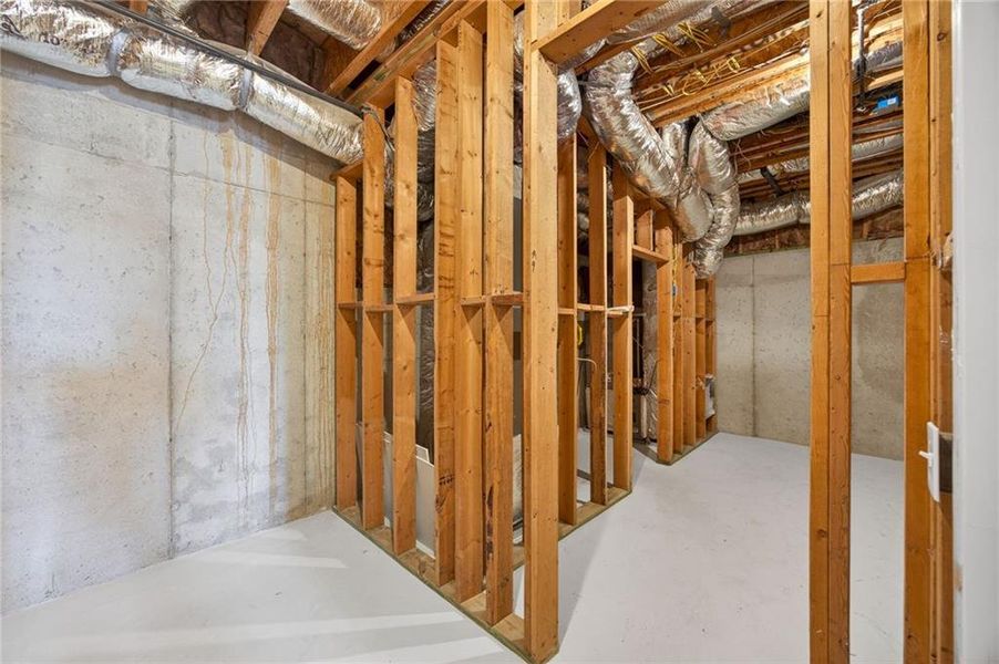 In-progress construction of a new home in , Smyrna, GA (Image 62).