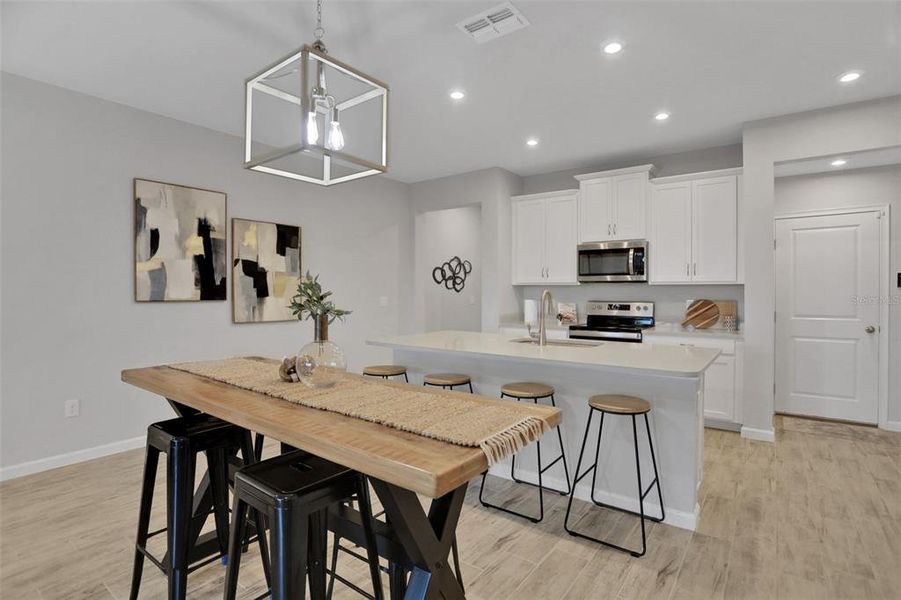 Furnished interior view inside a new home in , Wesley Chapel (Image 6).