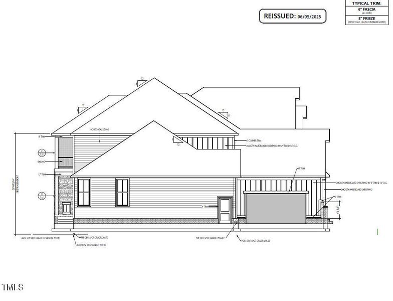 Left Side Exterior Rendering