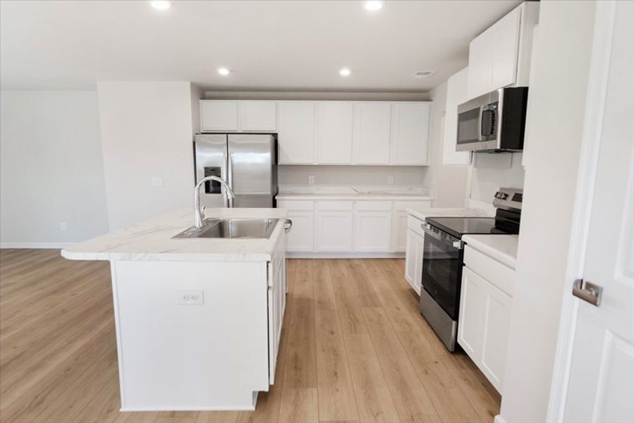 Furnished interior view inside a new home in Everly 2-Story, Spartanburg (Image 4).