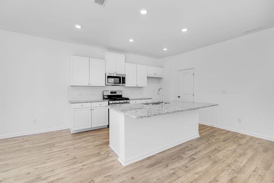 Furnished interior view inside a new home in Windance Lake, Loganville (Image 8).