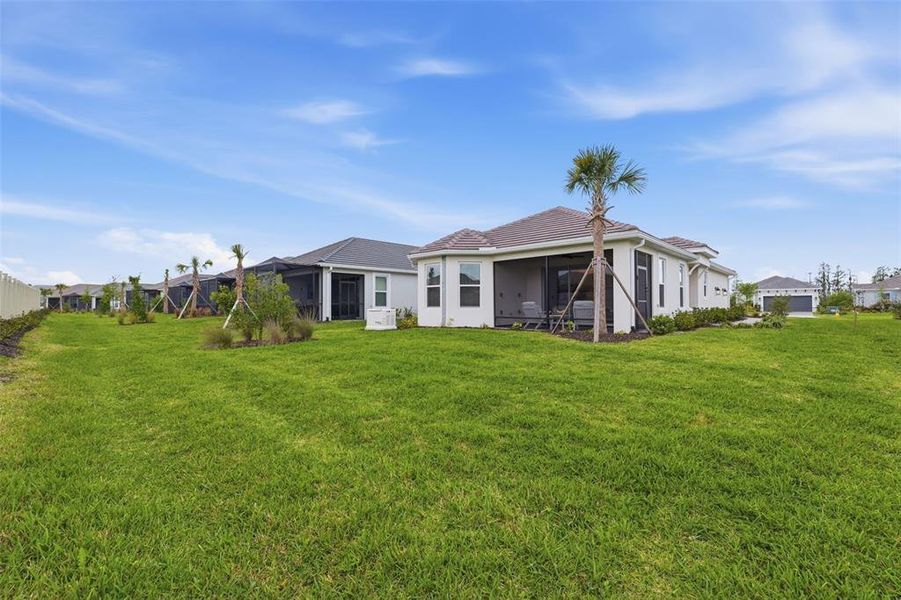 Exterior details and patio area of a home in , Wesley Chapel (Image 22).