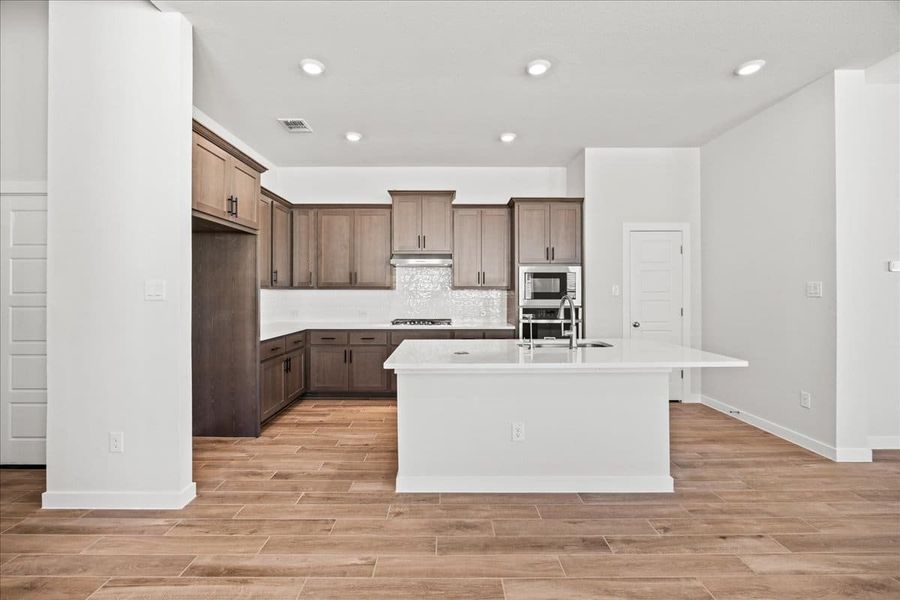 Furnished interior view inside a new home in Trace, San Marcos (Image 10).