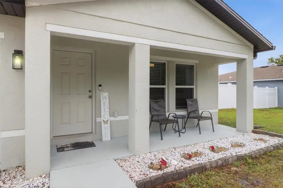 Exterior details and patio area of a home in , Citrus Springs (Image 26). Exterior details and patio area of a home in , Citrus Springs (Image 26).