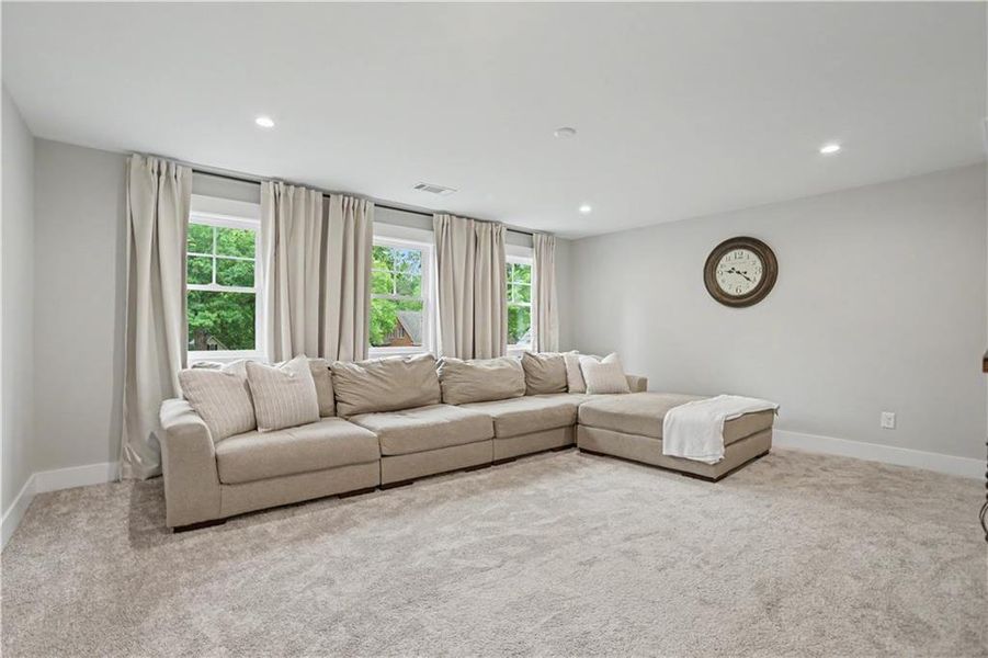 Furnished interior view inside a new home in , Hoschton (Image 29).
