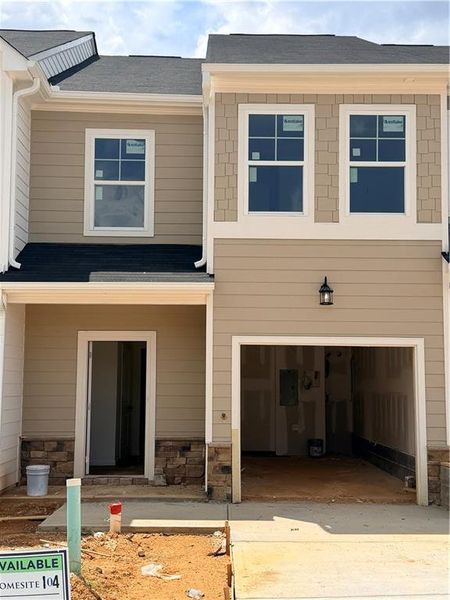 In-progress construction of a new home in Village Green, Adairsville, GA (Image 5). In-progress construction of a new home in Village Green, Adairsville, GA (Image 5).