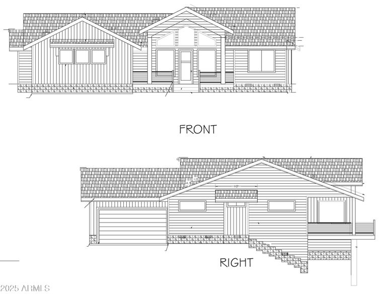 Front & Right Elevations Front & Right Elevations