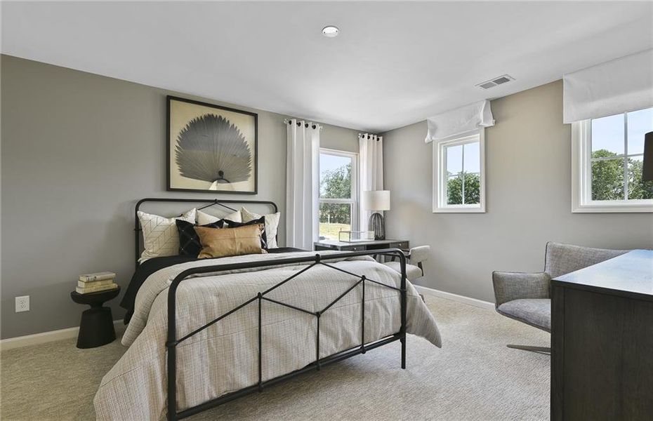 Furnished interior view inside a new home in Oakwood, Cumming (Image 21).