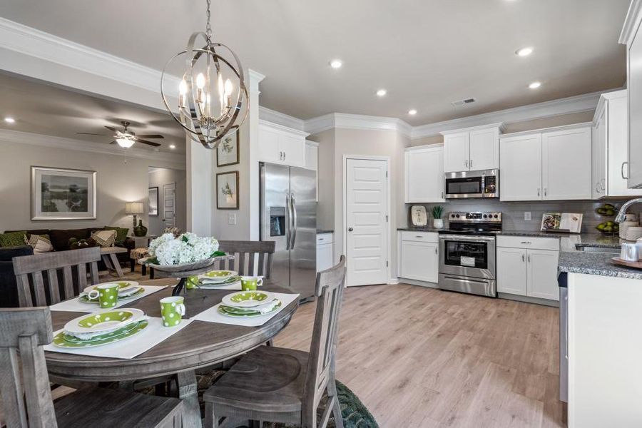 Furnished interior view inside a new home in Fairington, Cartersville (Image 10).