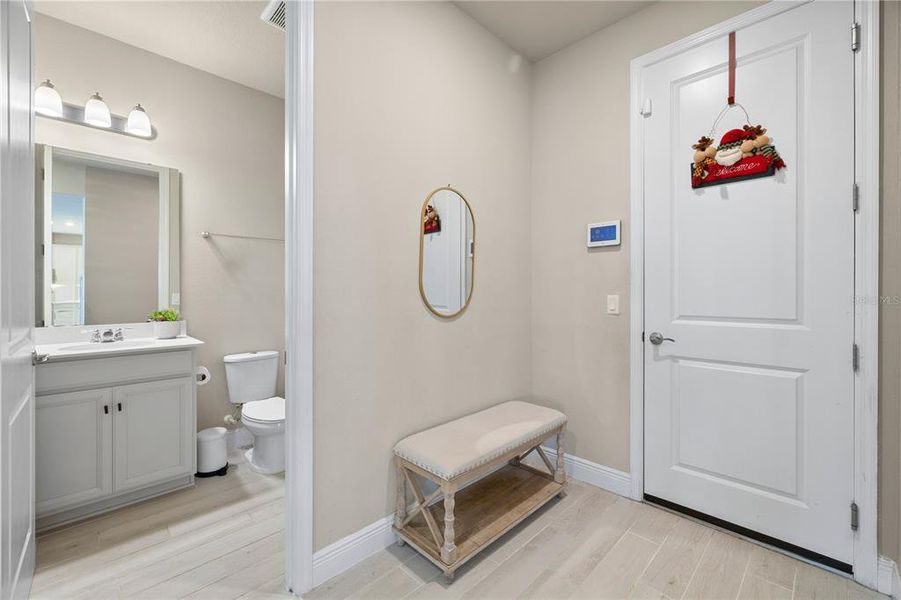 Furnished interior view inside a new home in , Minneola (Image 51).